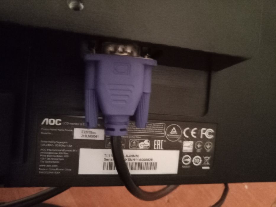 Монитор AOC 2270Sw