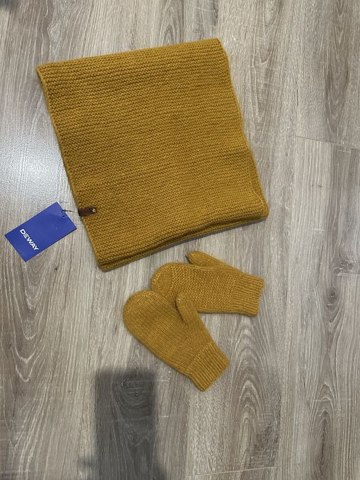 Новый снуд и варежки