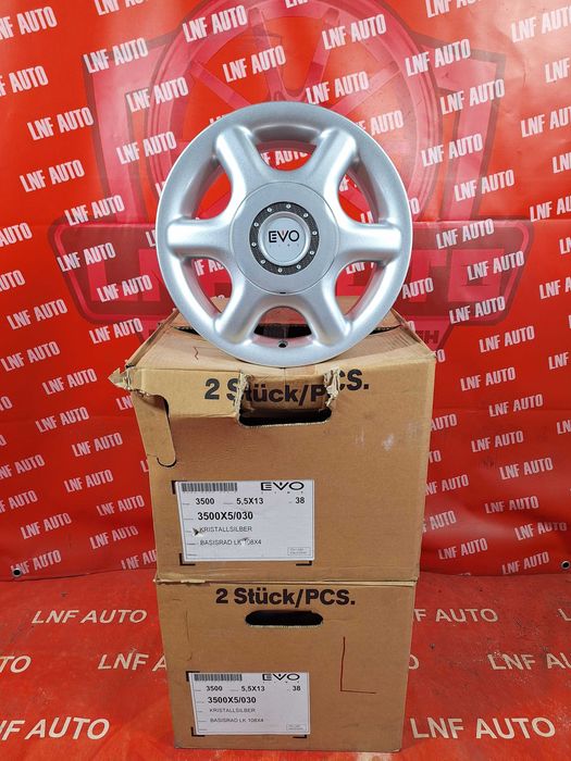 Jante Aliaj 4x108 13'' EVO - FORD FIESTA 5.5J ET 38 - NOI SIGILATE