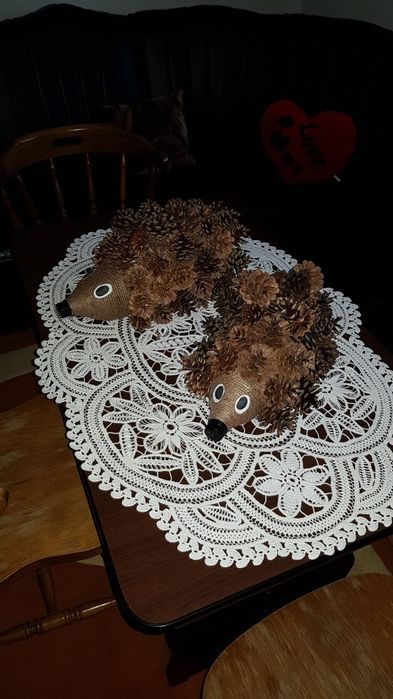 Conuri de pin mari si mici