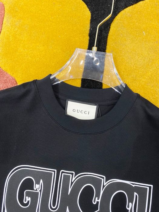 Tricou Gucci Dripp Alb si  Negru !