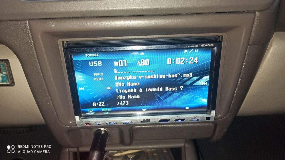 Магнитофон 2Din, JVC оригинал