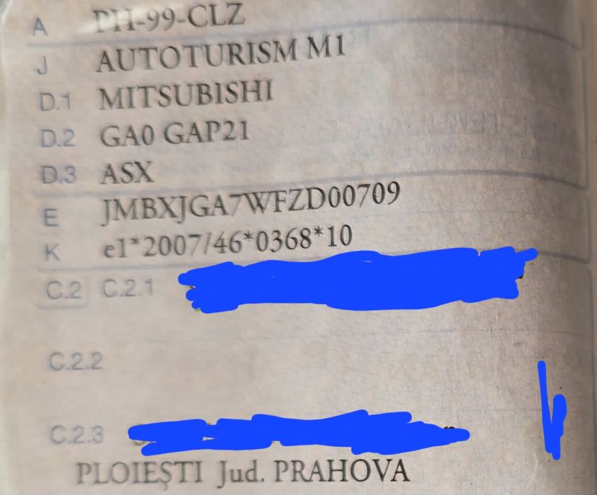 Mitsubishi ASX 2016, 1.6 D