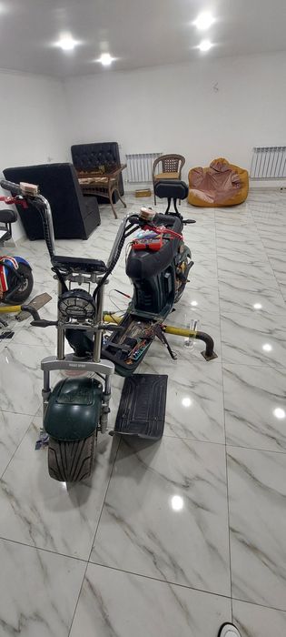 Сервис по ремонту электросамокатов и элетроскутр.
Мастерская оказываве