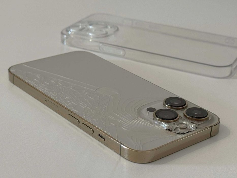 Бартер! iPhone 13 Pro Gold (Златен) 100% Батерия!