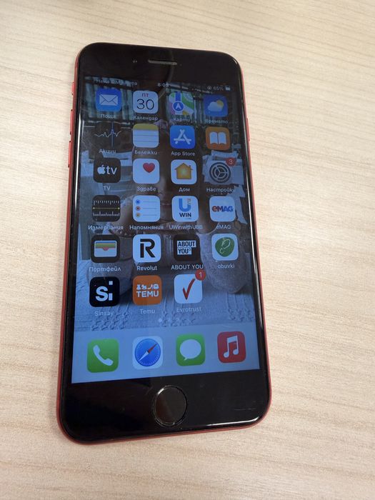 iPhone SE 64 GB - 75% живот на батерия