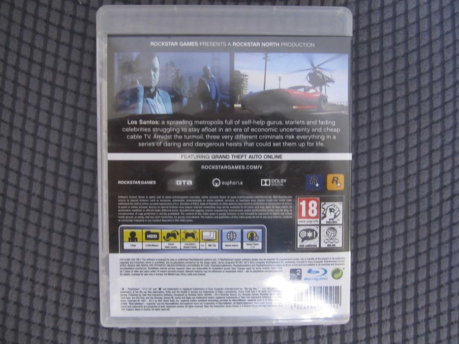 GTA 5 PS3 Игра за PlayStation 3