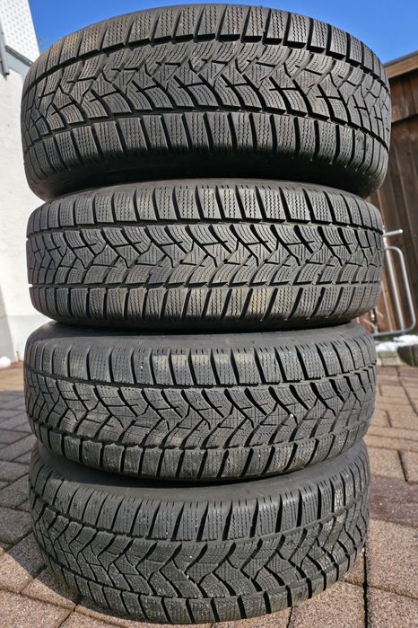 Jante Originale BMW 5x112 + Cauciucuri 205/60r17 *DOT2024 DUNLOP Iarna
