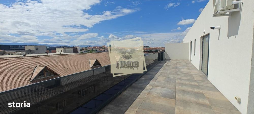 Penthouse cu 3 camere 3 bai si terasa 88 mp in zona Lazaret