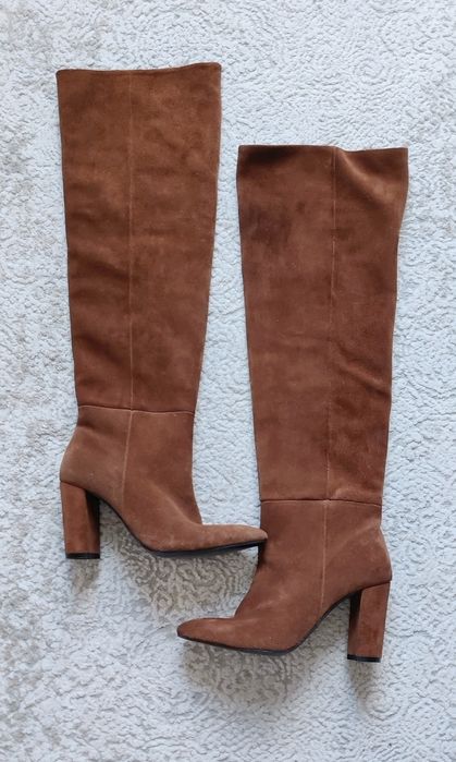 Cizme Stradivarius piele