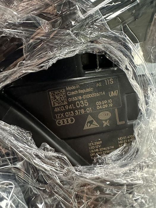 far stanga audi a6 c8 4k full led matrix 2018-2022