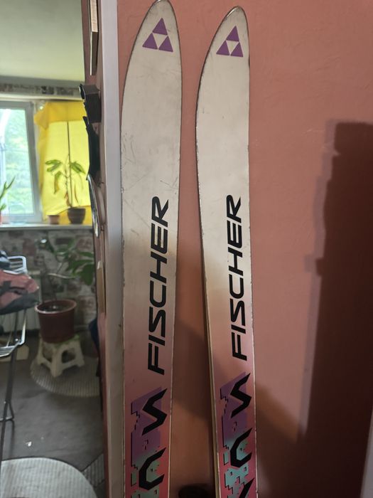Лыжи FISCHER с палками