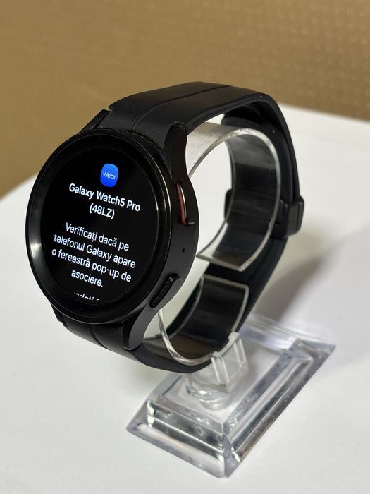 MDM vinde: Samsung Galaxy Watch 5 Pro, LTE, 45mm, Black Titanium.