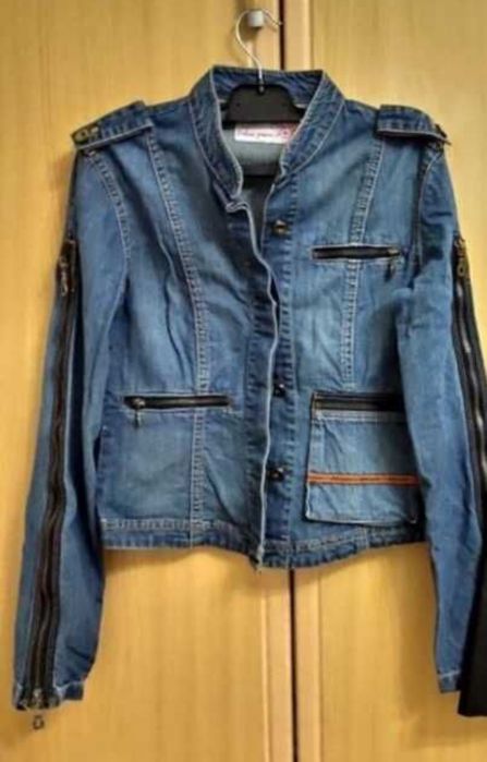 Джинсовая куртка на девочку