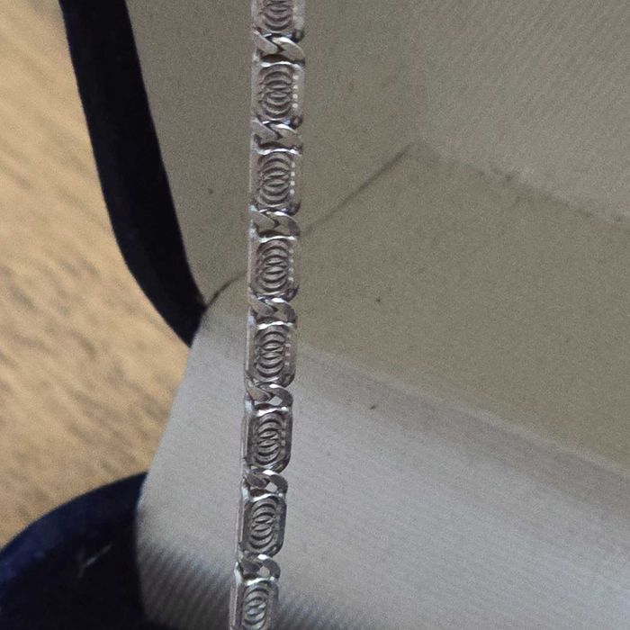 Сребърно синджирче 40 см