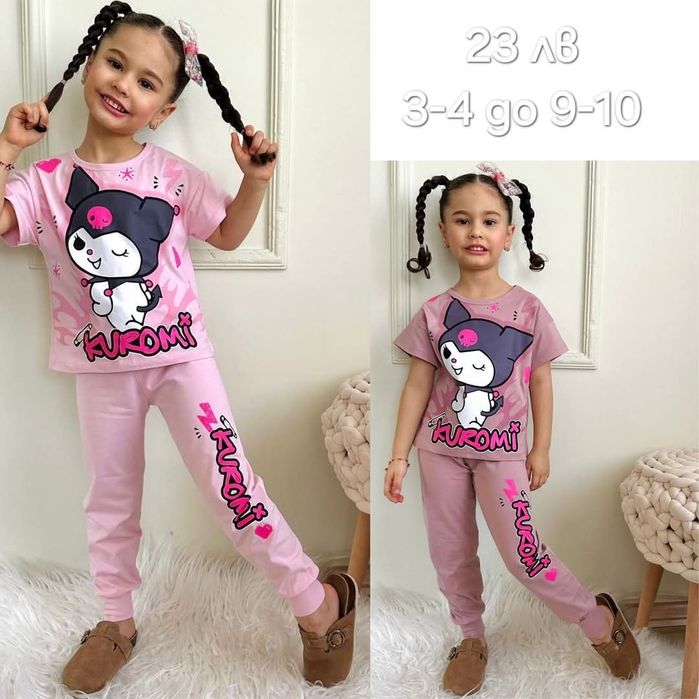 Комплекти за момиче с къс ръкав