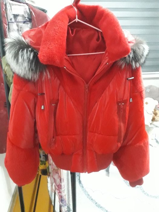 Куртка утепленная с натуральным мехом