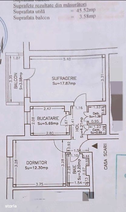 Apartament 2 camere | ICIL | Decomandat | Etajul 3