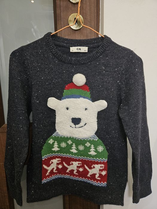 Pulover Craciun 9, 10 ani