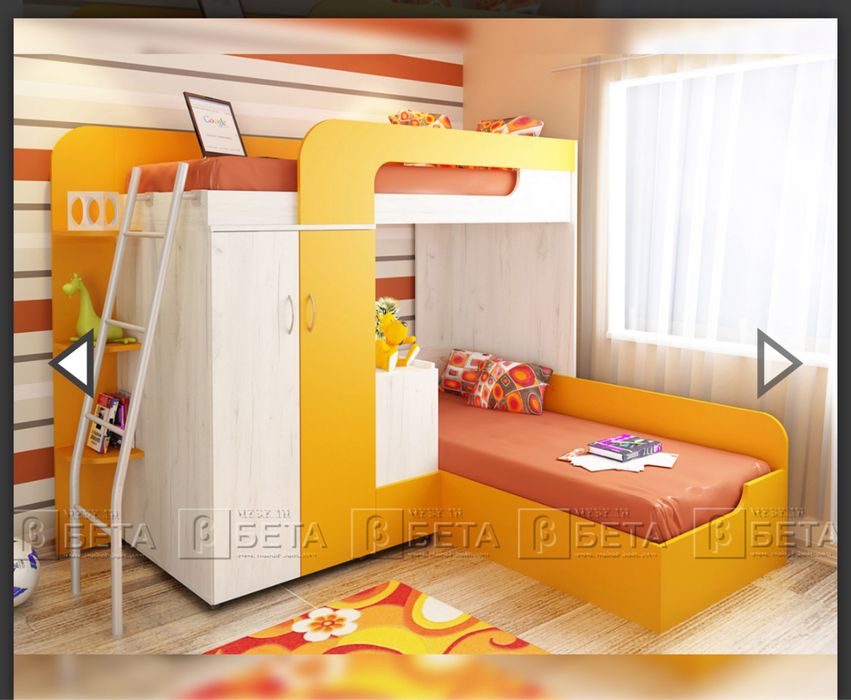 Двуетажни легла Фреш 180х200 см