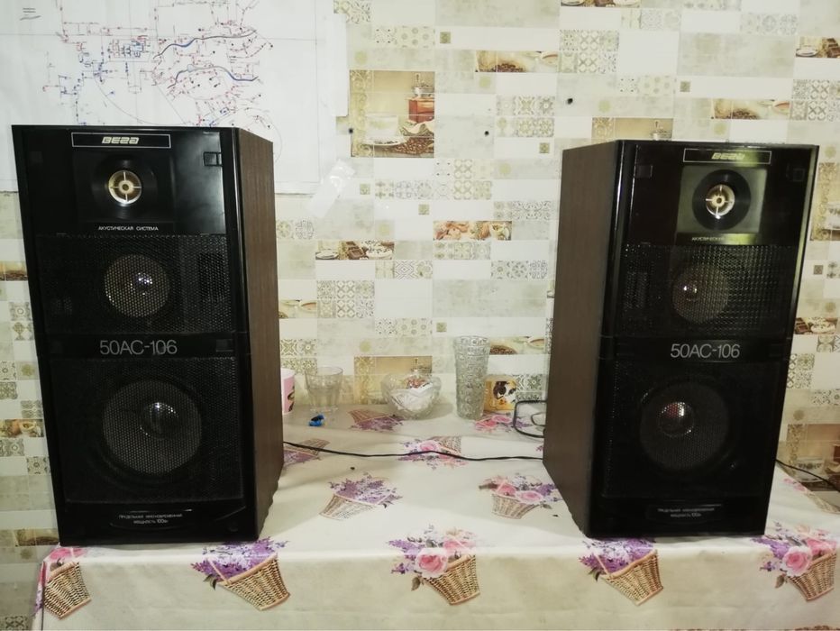 Продам колонки вега 50АС-106