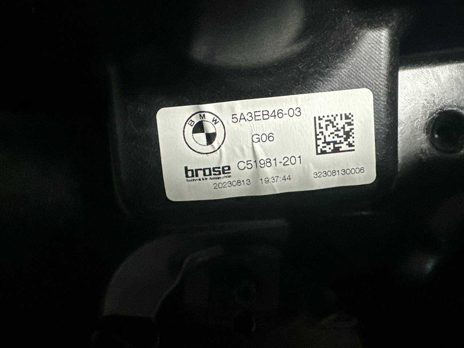 Macara geam dreapta spate 5A3EB46 61355A53094 Bmw X5 G05 X6 G06 X7 G07