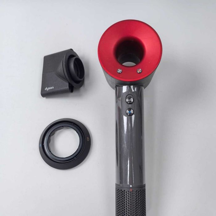 Dyson Supersonic HD01 фен Iron/Red