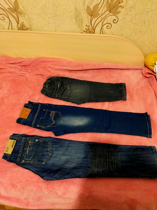 Джинсовые штаны мальчиковские