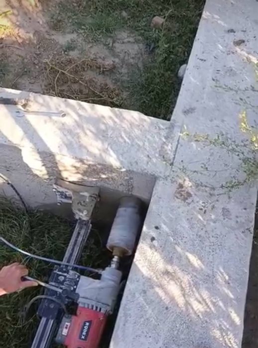 Девор тешиш хизмати  алмазной бурения САМАРКАНД