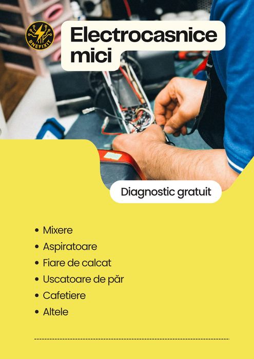 Reparatii electronice (Telefoane, Laptop-uri, Scule electrice)
