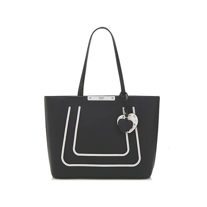 Черна дамска чанта Guess