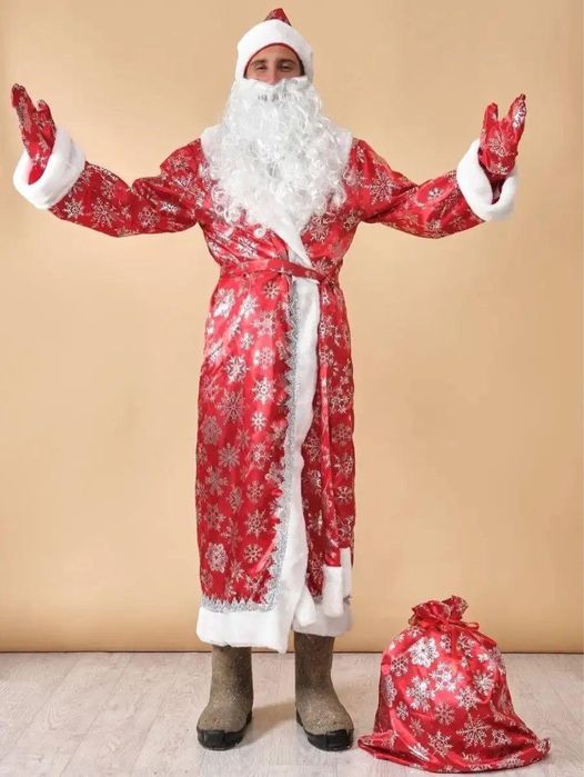 Дед Мороз Снегурочка костюм