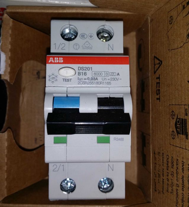 Diferential tip A, RCCB, RCBO, 30mA, 10mA, 100ma 6A - 63A noi