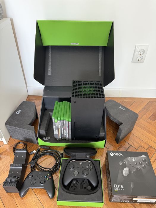 Xbox Series X+accseorii+jocuri ca Nou