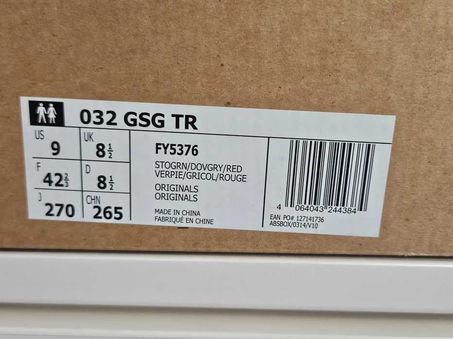 ADIDAS X 032C GSG TR NR. 42 1/3