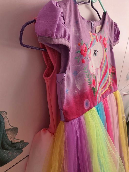 Детски официални роклички, размери 110-116, без забележки