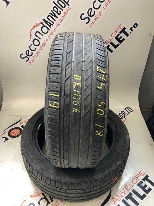 Super Anvelope Vara 2X 215/50 R18 Bridgestone DOT 2019!!!