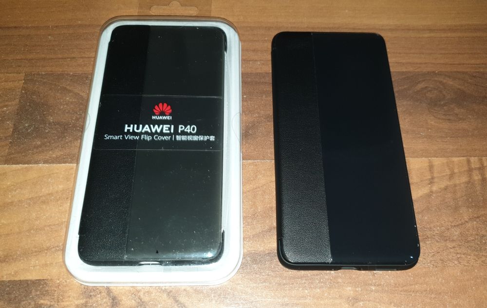 Husa flip smart activa originala Huawei P40 Smart View Flip Cover P40