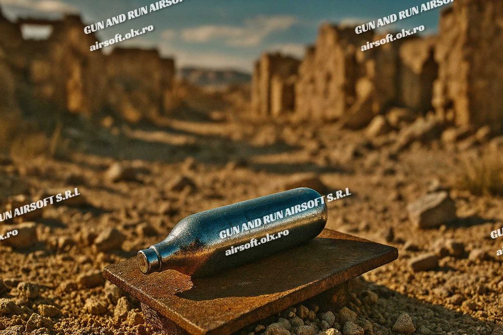 20 JOULI+!! Pistol ~Cu Bile De Cauciuc~ (Glock Gen.5) Co2 ~ Modificat