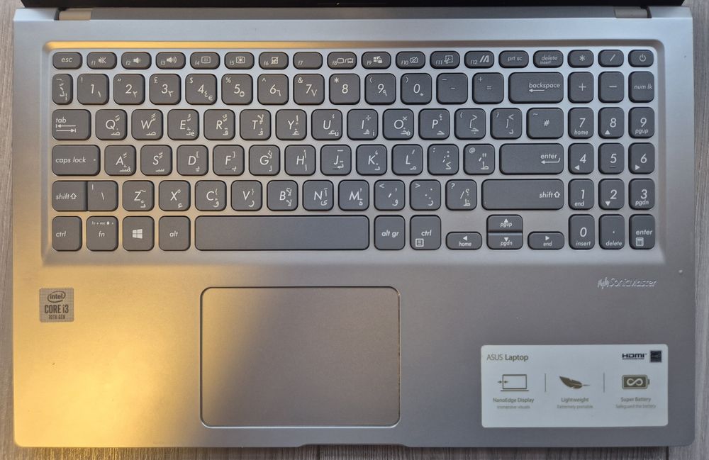 Laptop Asus Vivobook 15 15,6 I3-1005G1 4GB SSD256 + HDD 1 TB