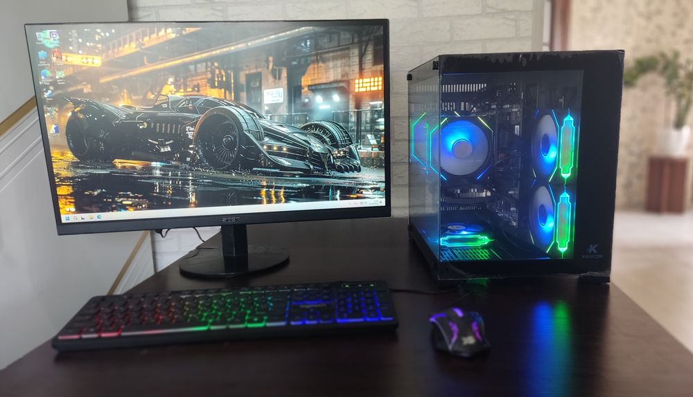 Игровой компьютер i5-10400f Rtx3060ti 8Gb LCD27"