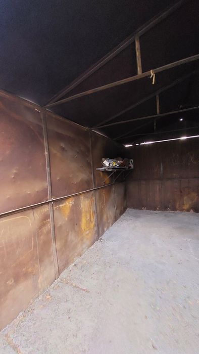 Гараж металлический высокий