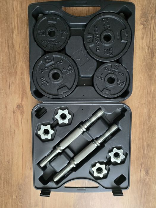 Vand set de gantere si discuri