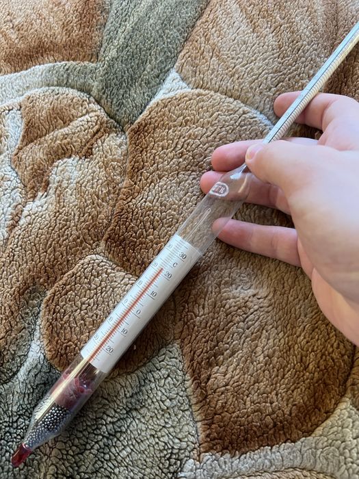 Градусник спиртомер-термометр ссср