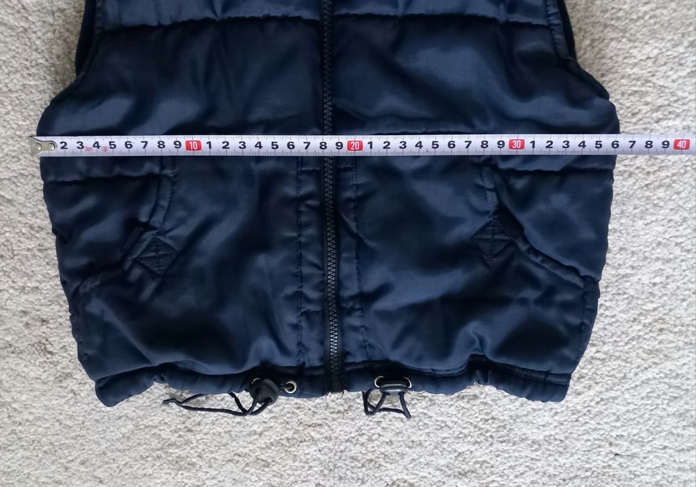 Детски капитониран елек за Момче, син цвят, за 3-4 г