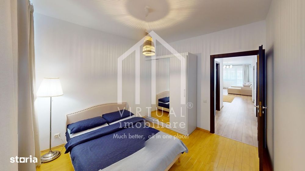 Apartament cu 3 camere, 92mp utili+teresa 23mp, bloc cu lift, etaj 2