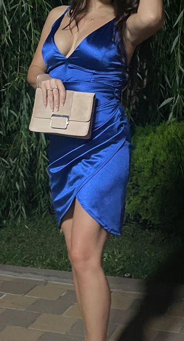 Rochie de zi albastra