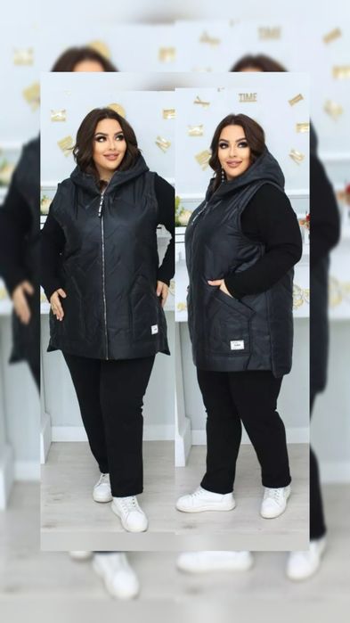 Женская жилетка с капюшоном
Размер: 52-54
15 000 ₸