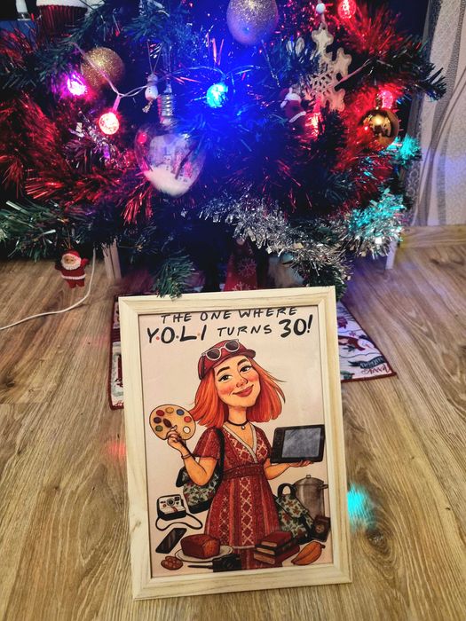 Карикатури по снимка, перфектният подарък за Коледа или друг празник!