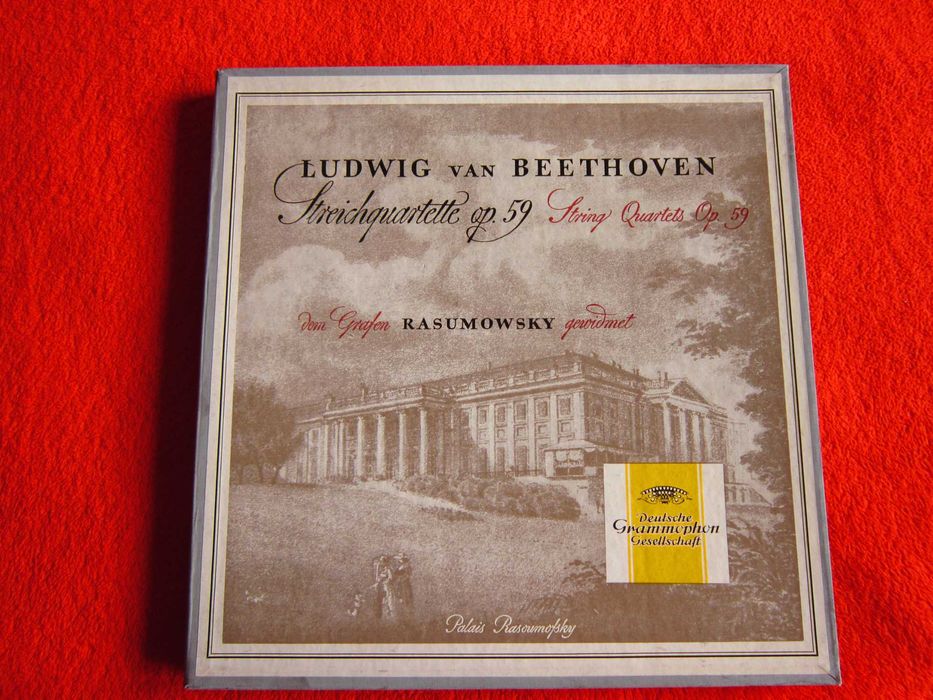 cadu rar vinil Koeckert Quartett Cvartete Coarde Beethoven Germany
